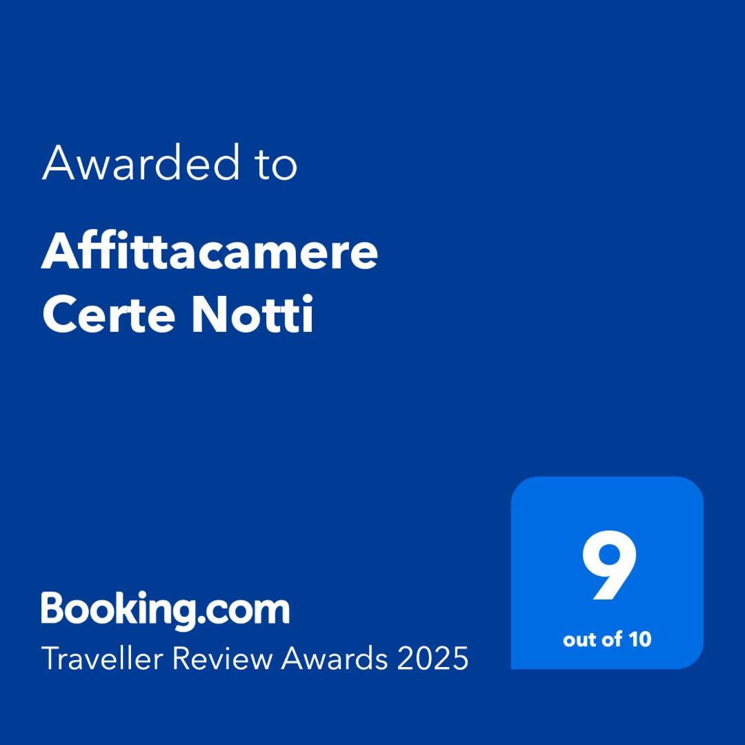 Affittacamere Certe Notti サーラ・コンシリーナ エクステリア 写真